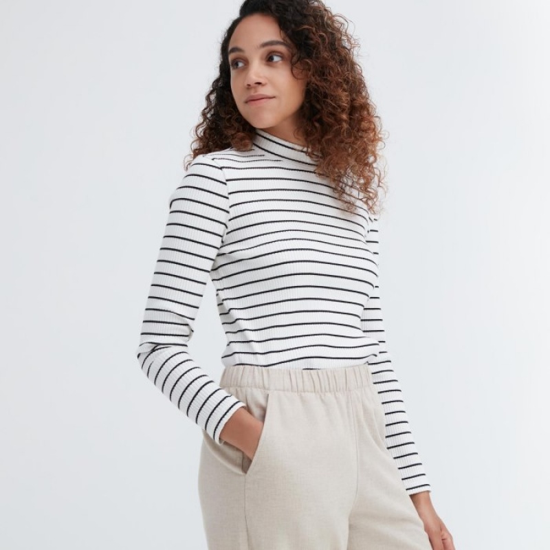 Beige Uniqlo Flannel Lounge Women Pants | 6968163