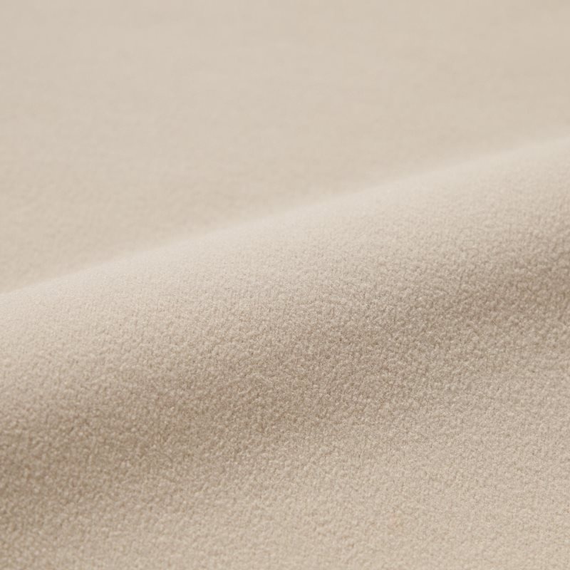 Beige Uniqlo Smooth Fleece Mock Neck Men T Shirts | 8035074