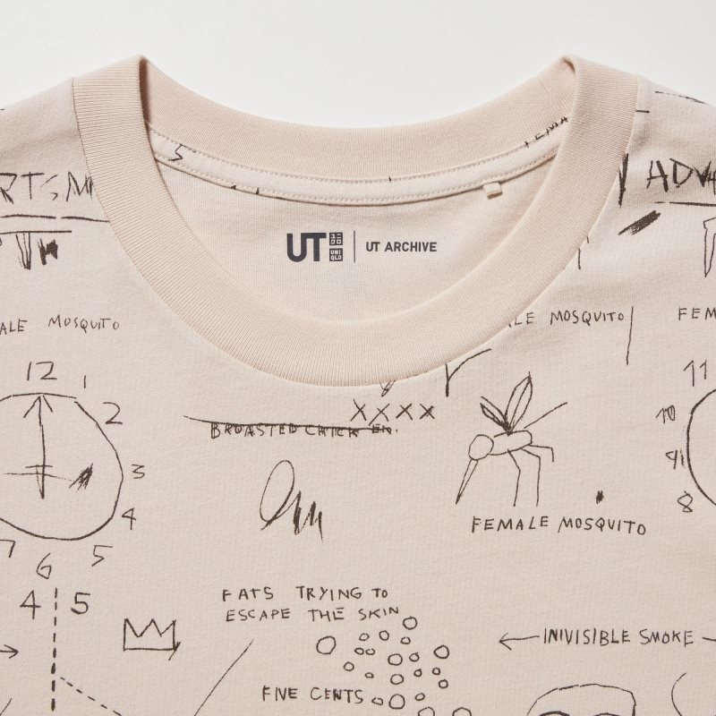 Beige Uniqlo Ut Archive Ut Short Sleeve Graphic Jean-michel Basquiat Men T Shirts | 3635410