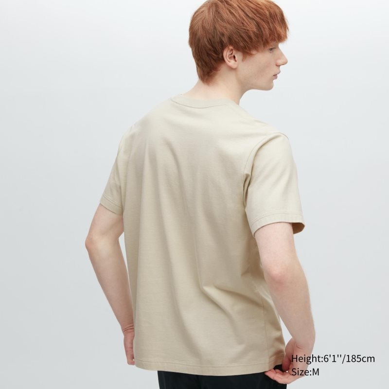 Beige Uniqlo Ut Archive Ut Short Sleeve Graphic Keith Haring Men T Shirts | 5407666