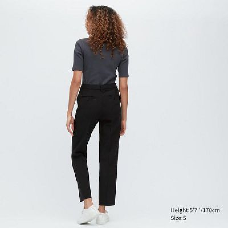 Black Uniqlo AirSense Women Pants | 7482177