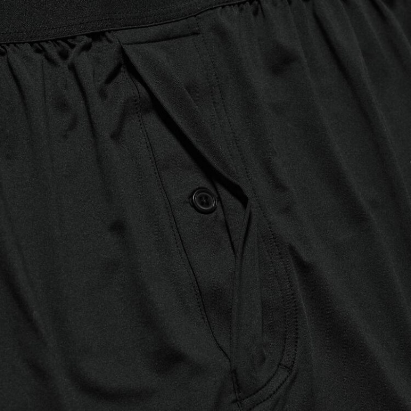 Black Uniqlo Airism Loose Fit Boxers Men Underwear | 1029076