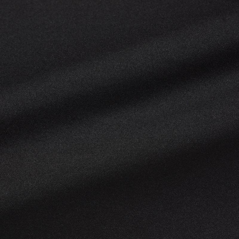 Black Uniqlo Airism V-neck Short-sleeve Men T Shirts | 5529612