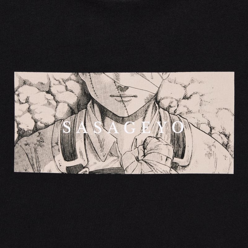 Black Uniqlo Attack On Titan Ut Short-sleeve Graphic Dedicate Your Heart Men T Shirts | 5656875