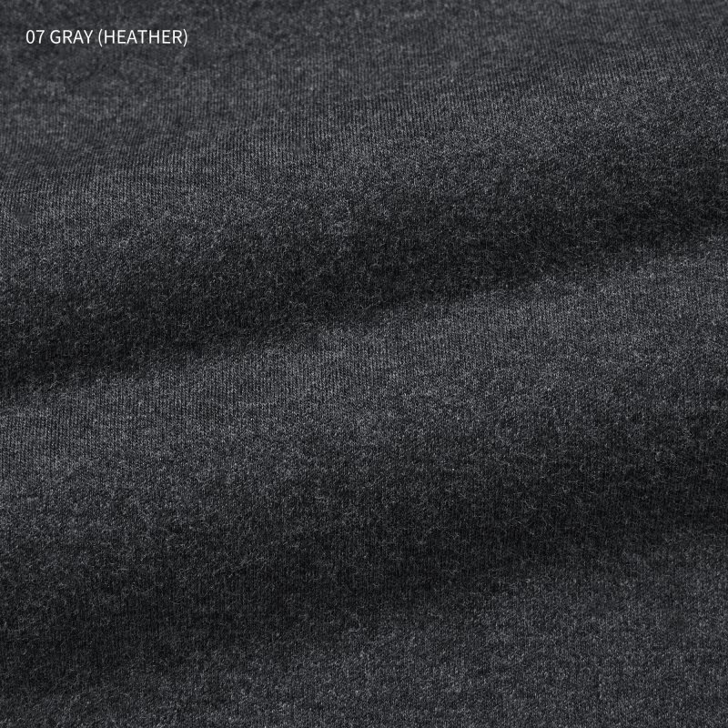 Black Uniqlo Brushed Cotton Turtleneck Long-sleeve Men T Shirts | 9608568
