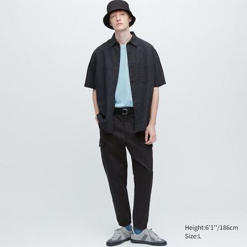 Black Uniqlo Cargo Women Joggers | 9587412