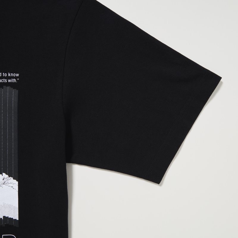 Black Uniqlo Chainsaw Man × Kosuke Kawamura Short Sleeve Ut Oversized Men T Shirts | 6918882