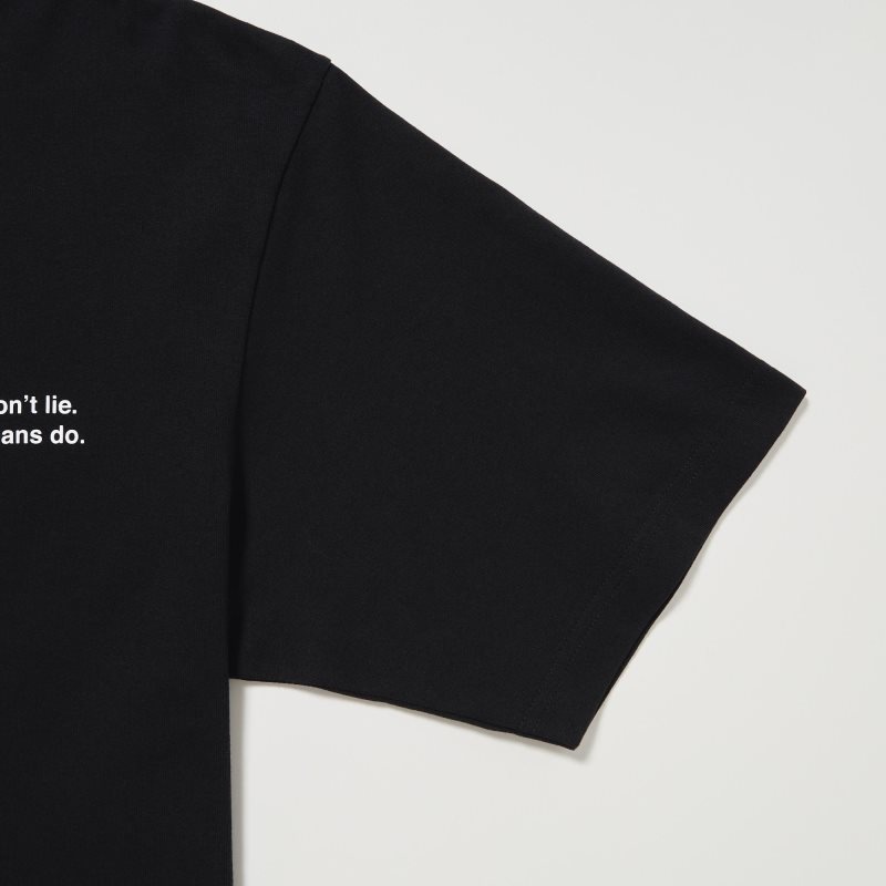 Black Uniqlo Chainsaw Man × Kosuke Kawamura Short Sleeve Ut Oversized Men T Shirts | 7836617