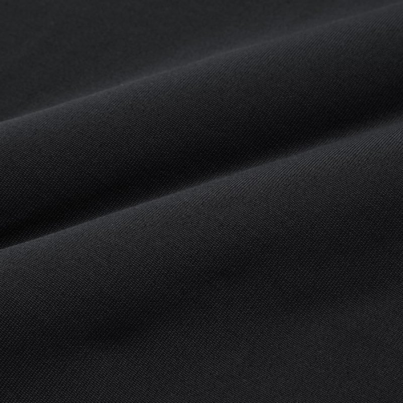 Black Uniqlo DRY-EX Crew Neck Short-Sleeve Printed Women T Shirts | 8844087