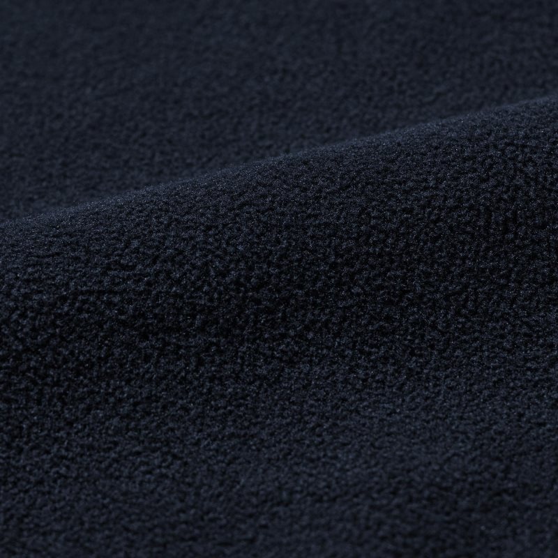 Black Uniqlo Fleece Long-sleeve Full-zip Men Jackets | 401446