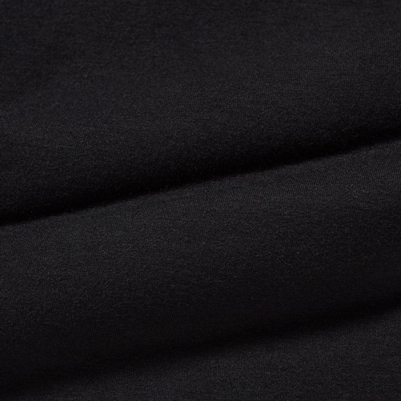 Black Uniqlo HEATTECH Cotton Extra Warm Women Leggings | 2660594