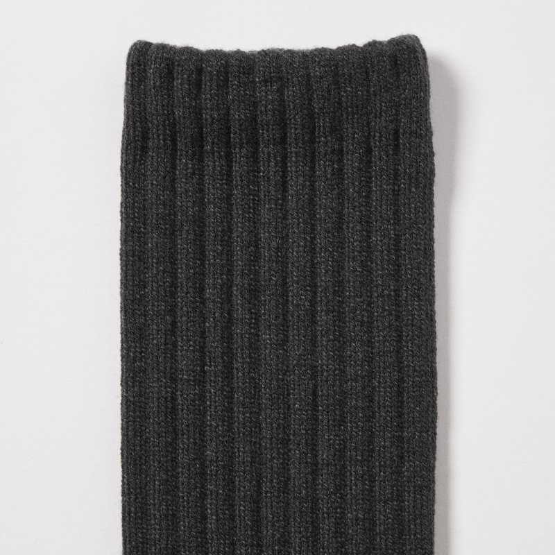 Black Uniqlo HEATTECH Pile Men Socks | 8341867