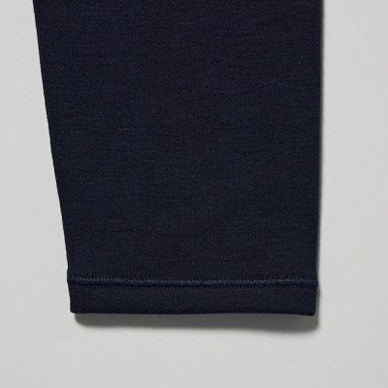 Black Uniqlo HEATTECH Ultra Warm Women Leggings | 9467577