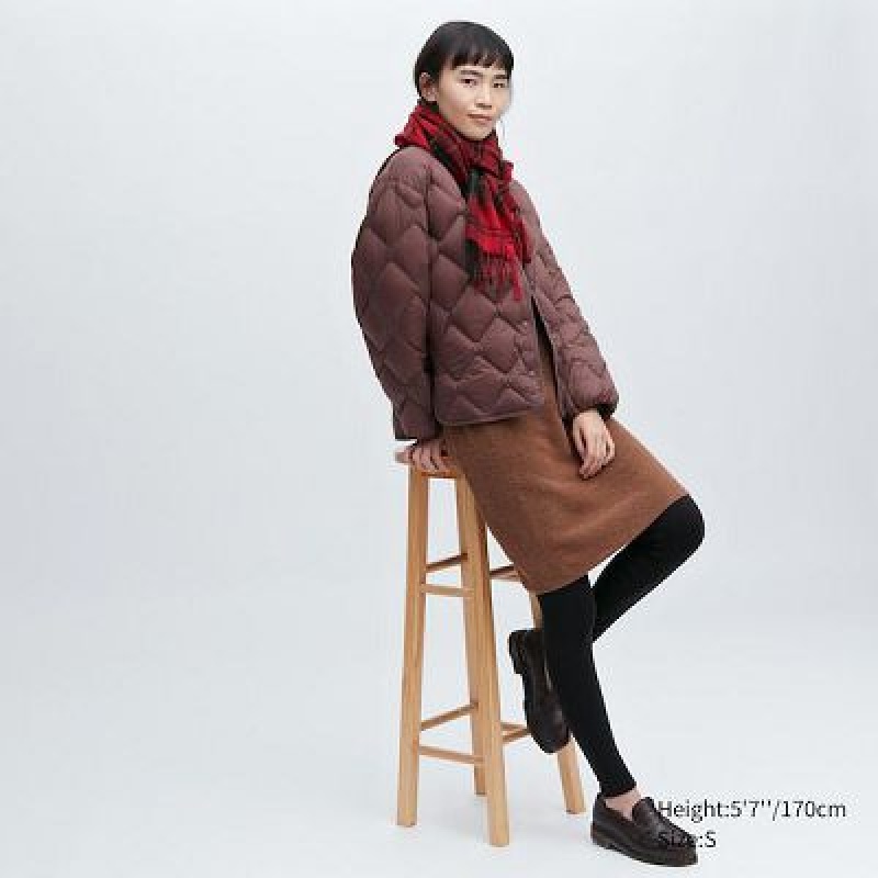 Black Uniqlo HEATTECH Ultra Warm Women Leggings | 9467577