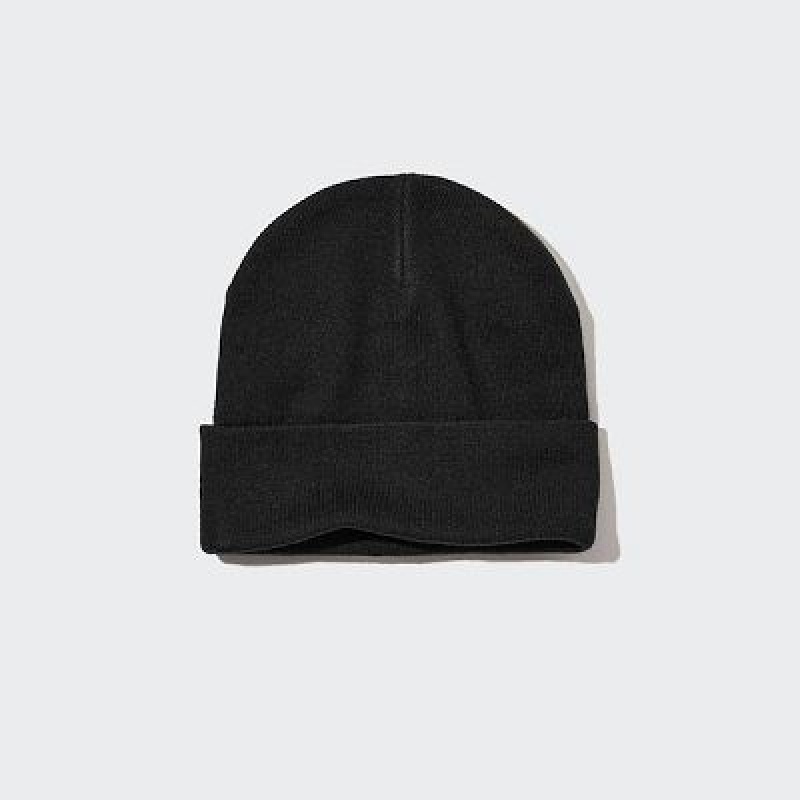 Black Uniqlo HEATTECH Watch Women Caps | 5067924