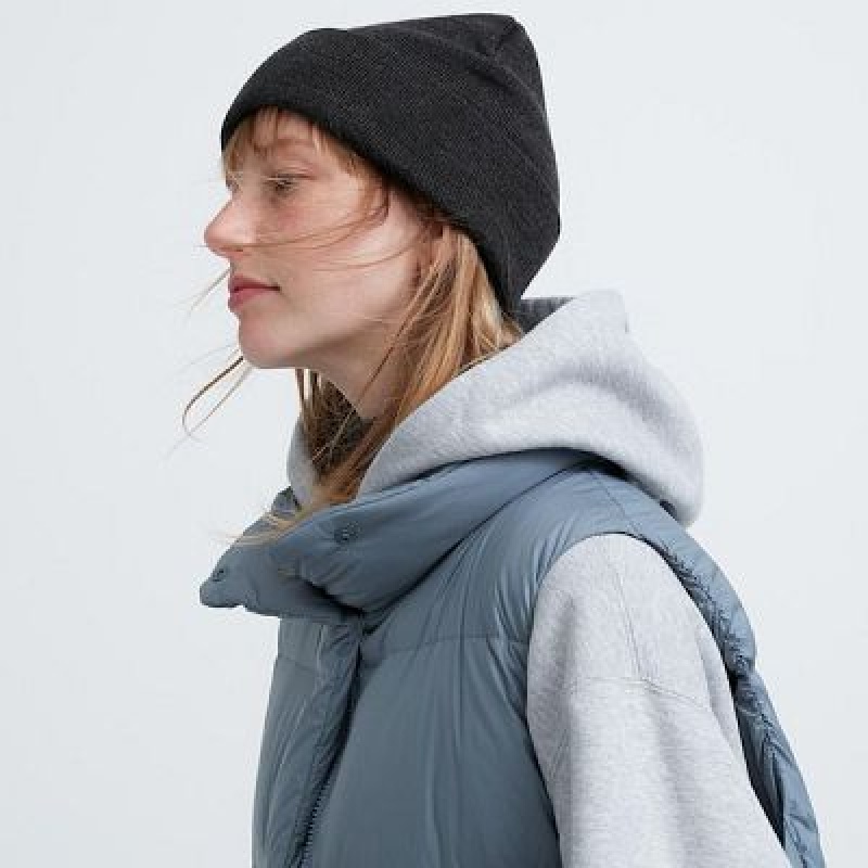 Black Uniqlo HEATTECH Watch Women Caps | 7153870