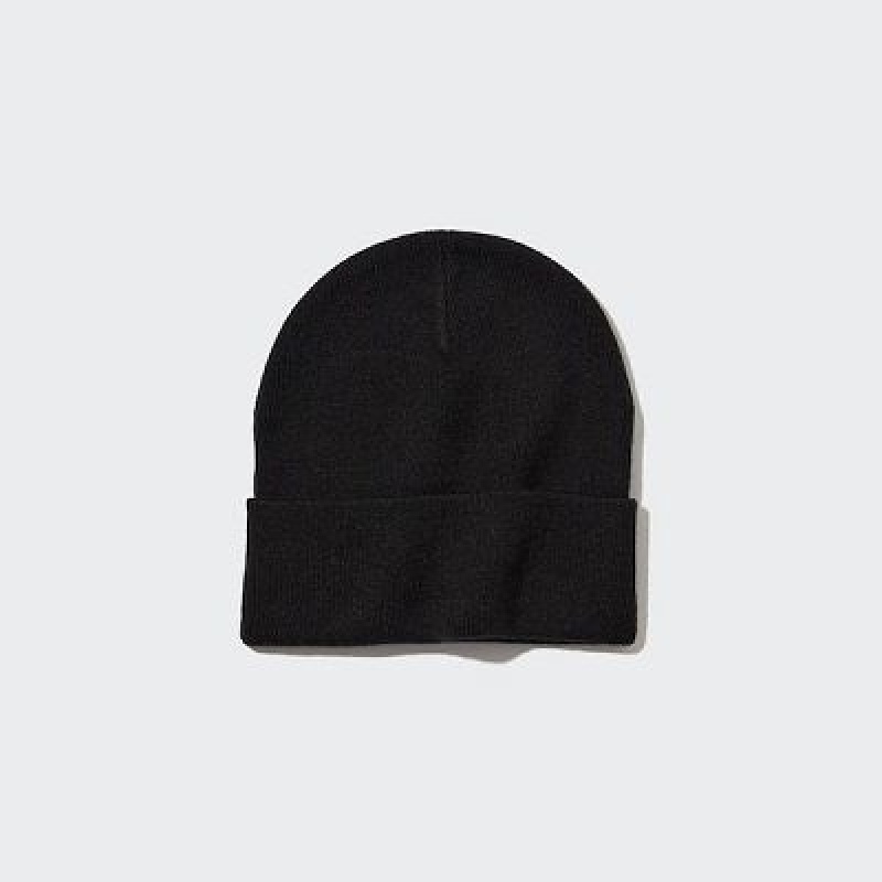 Black Uniqlo HEATTECH Watch Women Caps | 7153870
