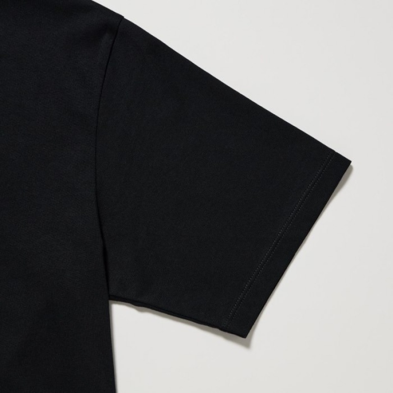 Black Uniqlo MAGIC FOR ALL FOREVER UT Short-Sleeve Women T Shirts | 8593634