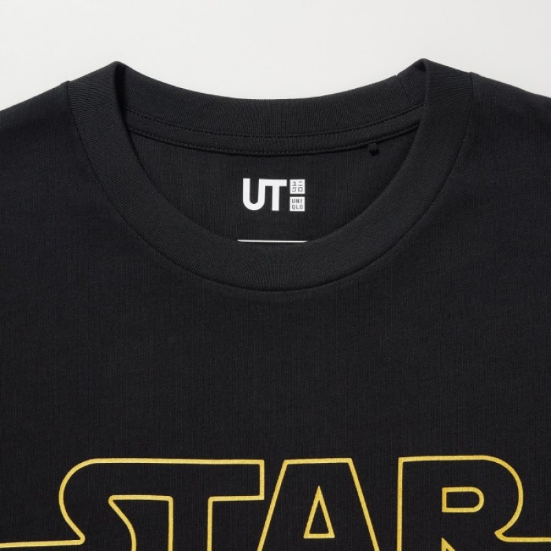 Black Uniqlo MAGIC FOR ALL FOREVER UT Short-Sleeve Women T Shirts | 5885787