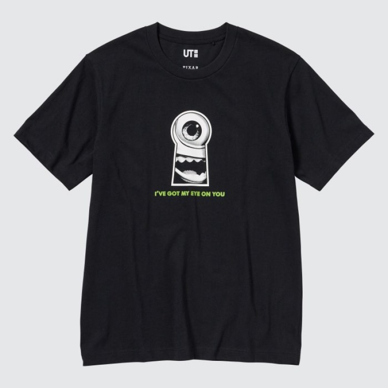 Black Uniqlo MAGIC FOR ALL FOREVER UT Short-Sleeve Women T Shirts | 9740392