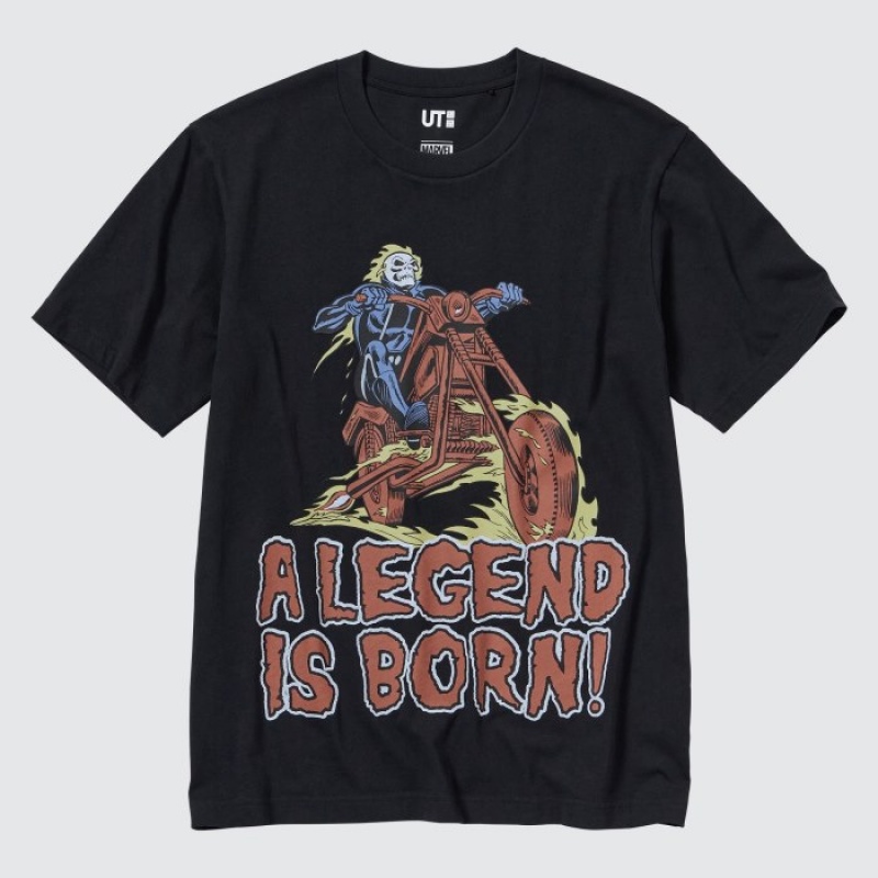 Black Uniqlo MAGIC FOR ALL FOREVER UT Short-Sleeve Women T Shirts | 4447501