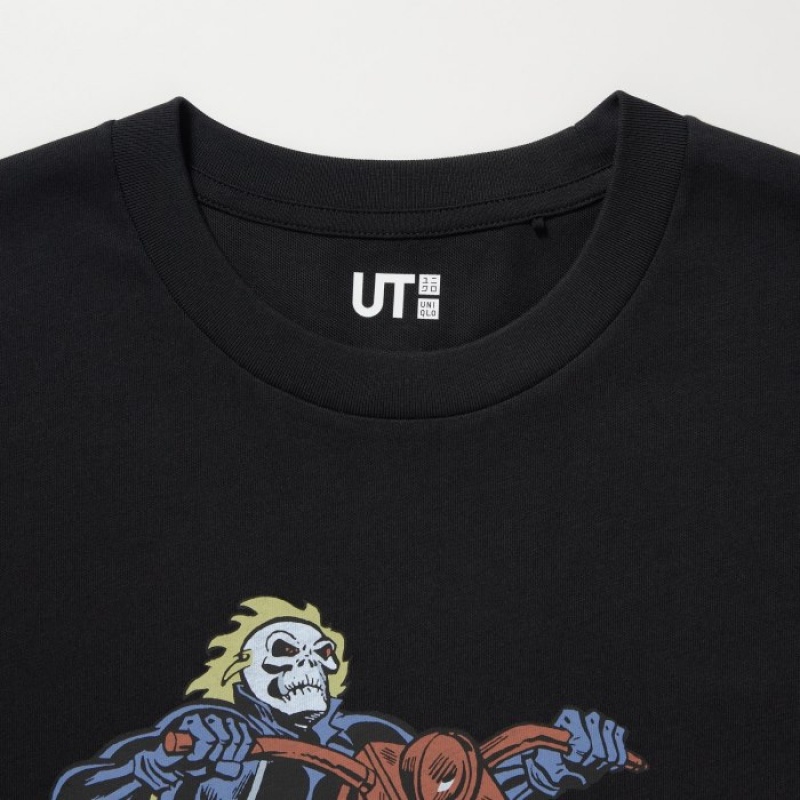 Black Uniqlo MAGIC FOR ALL FOREVER UT Short-Sleeve Women T Shirts | 4447501