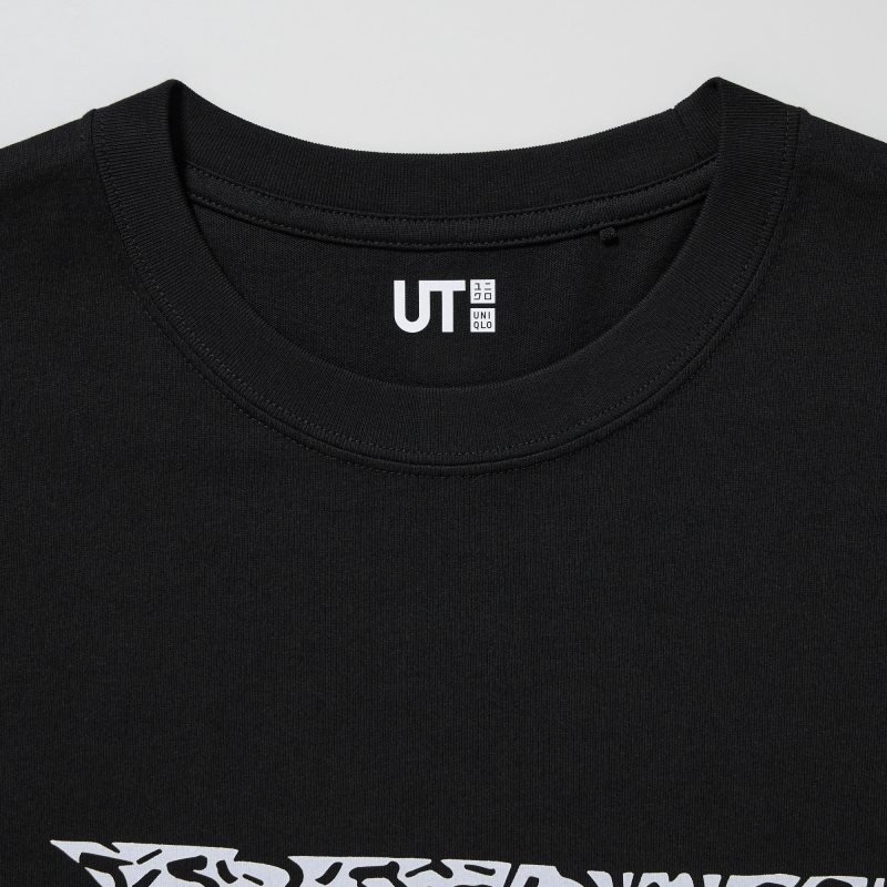 Black Uniqlo Mickey Mouse X Keith Haring Ut Oversized Short-sleeve Graphic Men T Shirts | 4494532