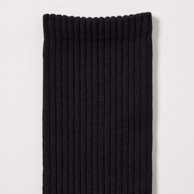 Black Uniqlo Pile Men Socks | 3763628