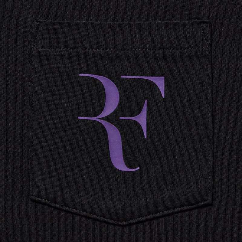 Black Uniqlo Rf Short-sleeve Graphic Men T Shirts | 7307539
