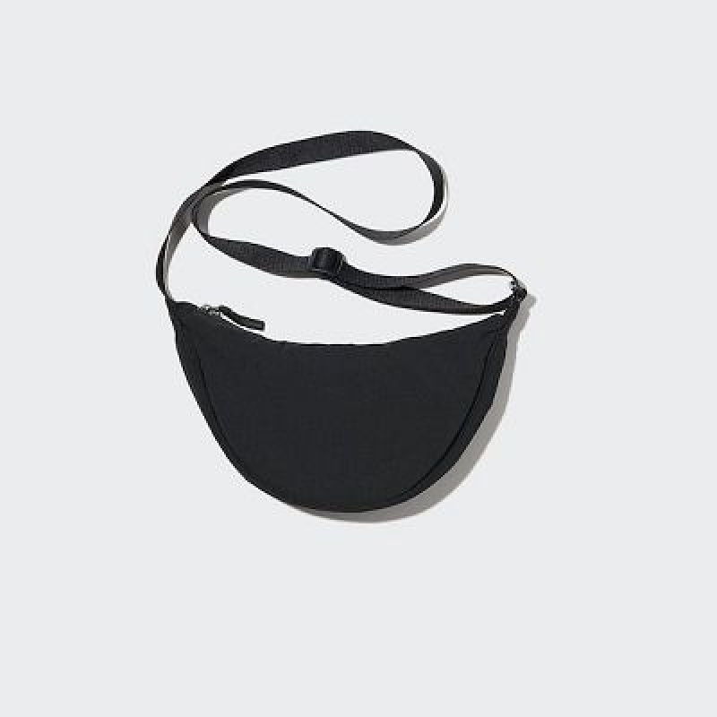 Black Uniqlo Round Mini Women Crossbody Bags | 4315777