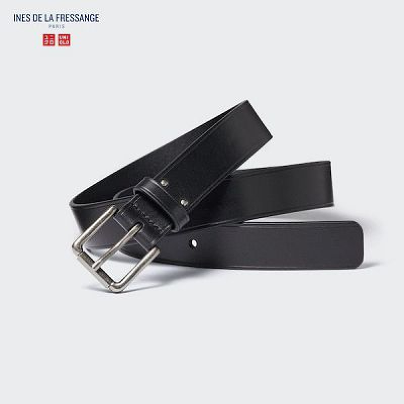 Black Uniqlo Studded Women Belts | 4010331