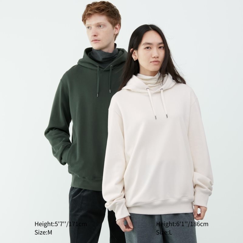 Black Uniqlo Sweat Pullover Long-sleeve Men Hoodie | 5809422