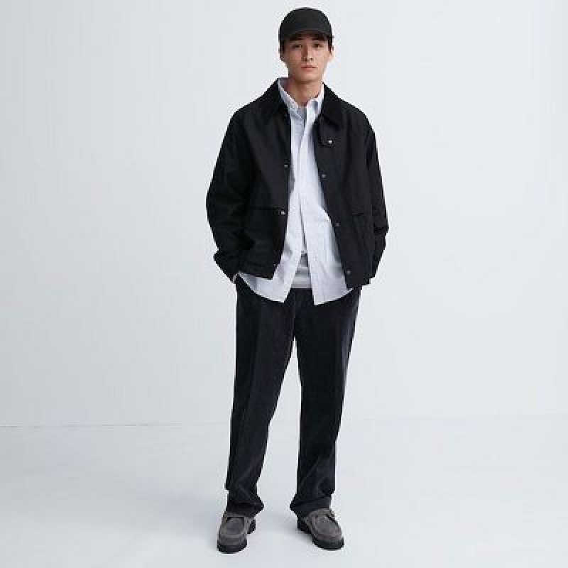 Black Uniqlo UV Protection Twill Women Caps | 741229