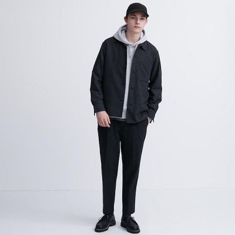 Black Uniqlo UV Protection Women Caps | 7823761