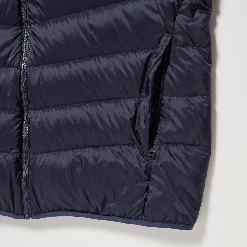 Black Uniqlo Ultra Light Down 3d Cut Men Parka | 2717501