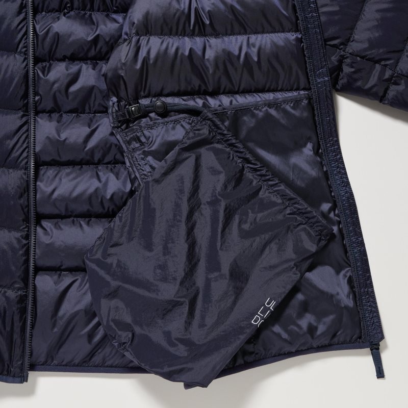 Black Uniqlo Ultra Light Down 3d Cut Men Parka | 2717501