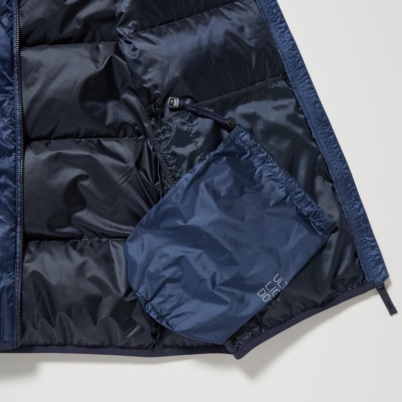 Black Uniqlo Ultra Light Down Men Vest | 2861830