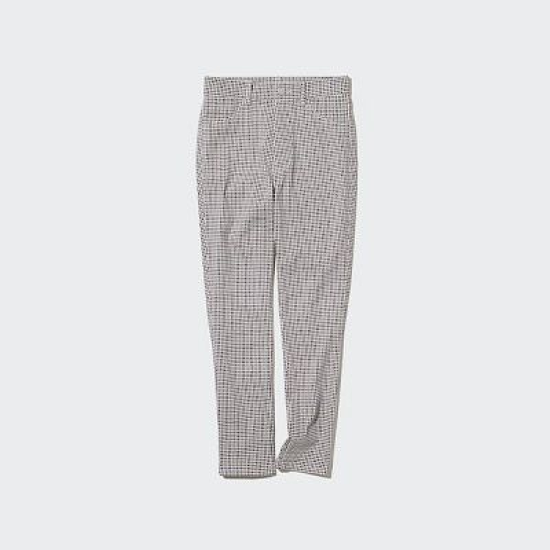 Black Uniqlo Ultra Stretch High-Rise Print Women Leggings | 5616841