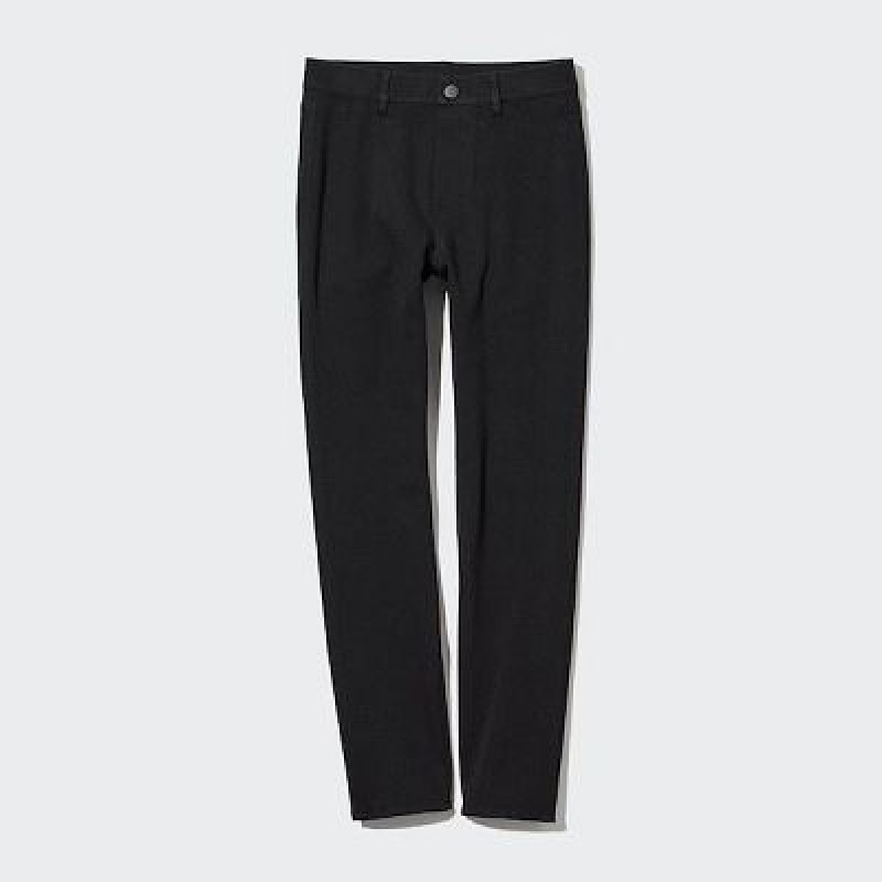 Black Uniqlo Ultra Stretch Women Pants | 2250382