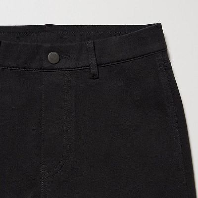 Black Uniqlo Ultra Stretch Women Pants | 2250382