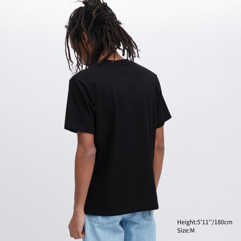 Black Uniqlo Ut Archive Ut Short Sleeve Graphic Keith Haring Men T Shirts | 7273603