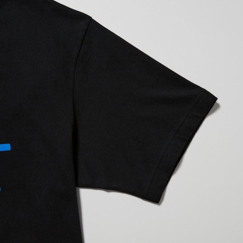 Black Uniqlo Ut Archive Ut Short Sleeve Graphic Keith Haring Men T Shirts | 7273603