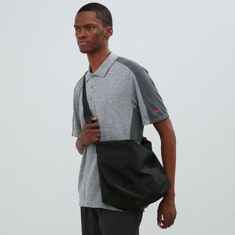 Black Uniqlo Way Sports Women Tote Bags | 1931076