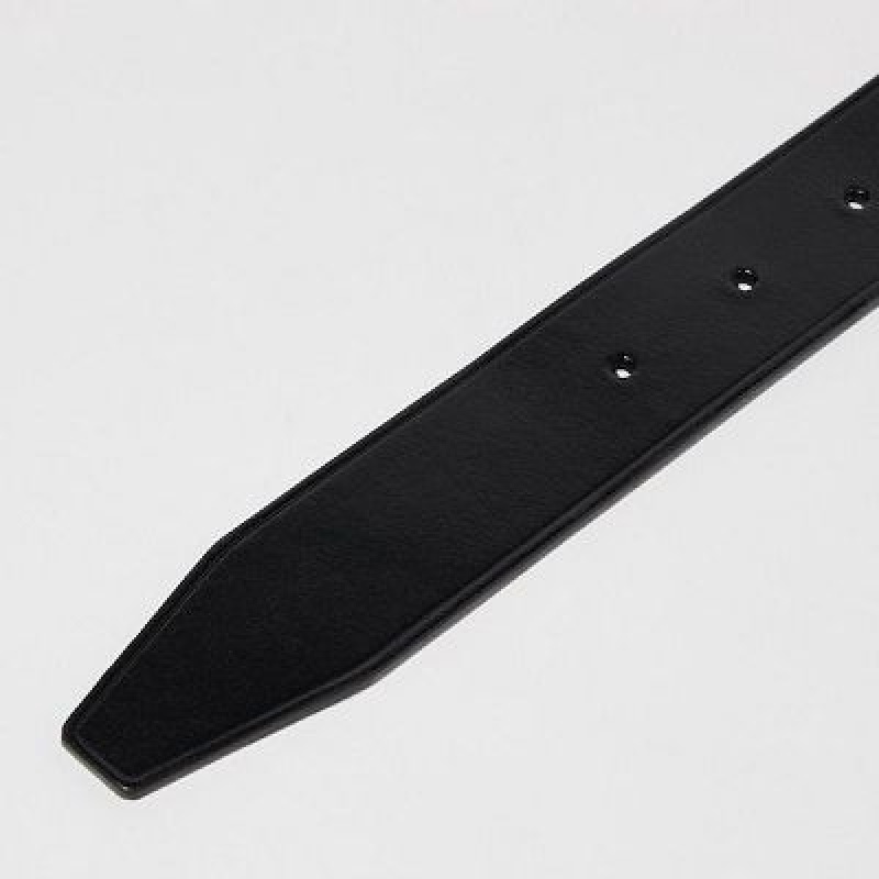 Black Uniqlo Wide Women Belts | 9844684