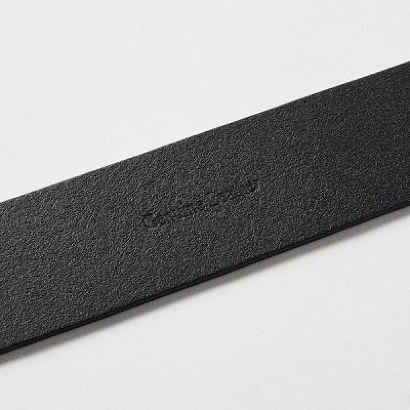 Black Uniqlo Wide Women Belts | 9844684