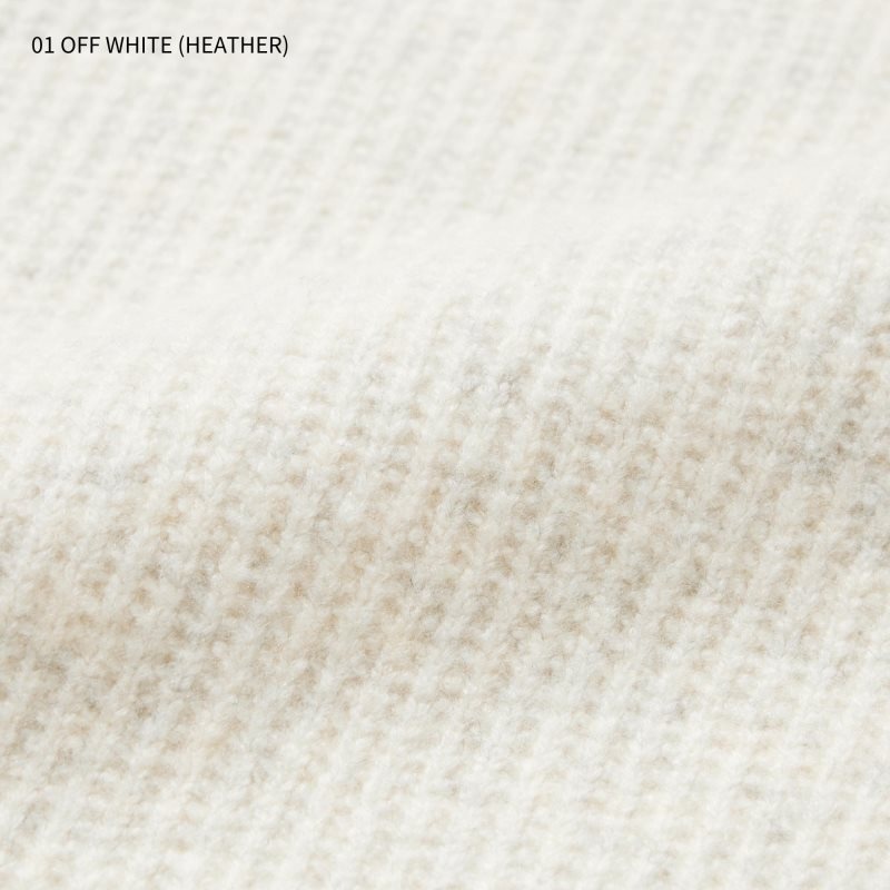 Blue Uniqlo 3d Knit Souffle Yarn Mock Neck Men Sweaters | 3886652