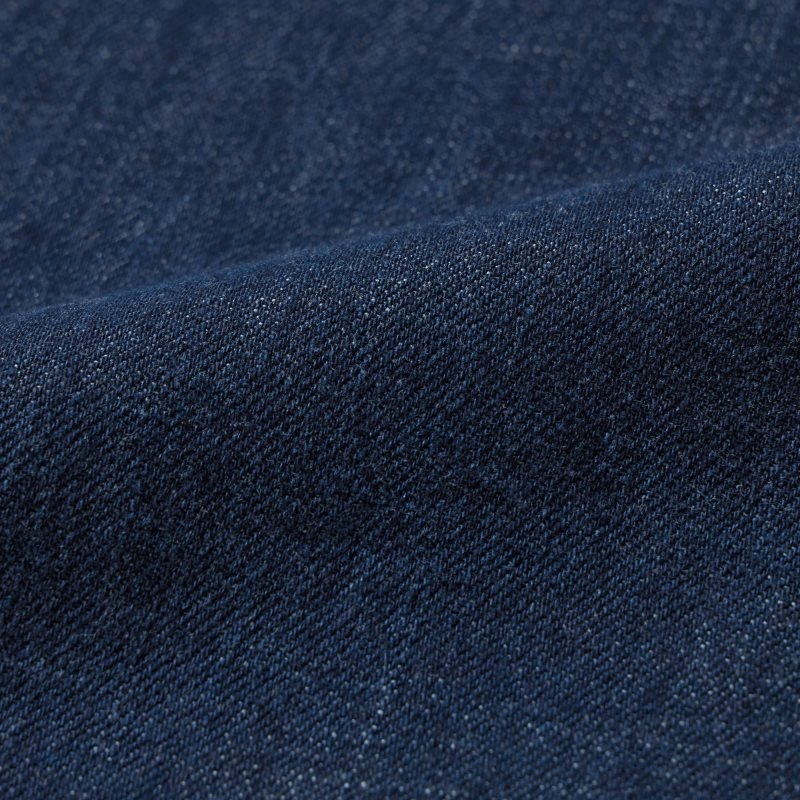 Blue Uniqlo Denim Utility Long-sleeve Overshirt Men Shirts | 858987