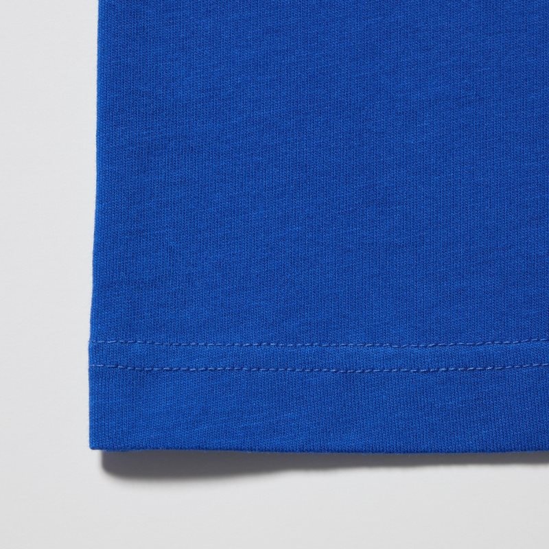 Blue Uniqlo Dragon Ball Ut Short-sleeve Graphic Men T Shirts | 4889625