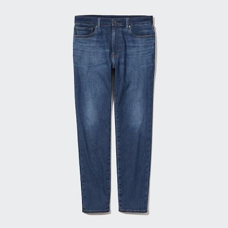 Blue Uniqlo EZY Ultra Stretch Women Jeans | 8495166