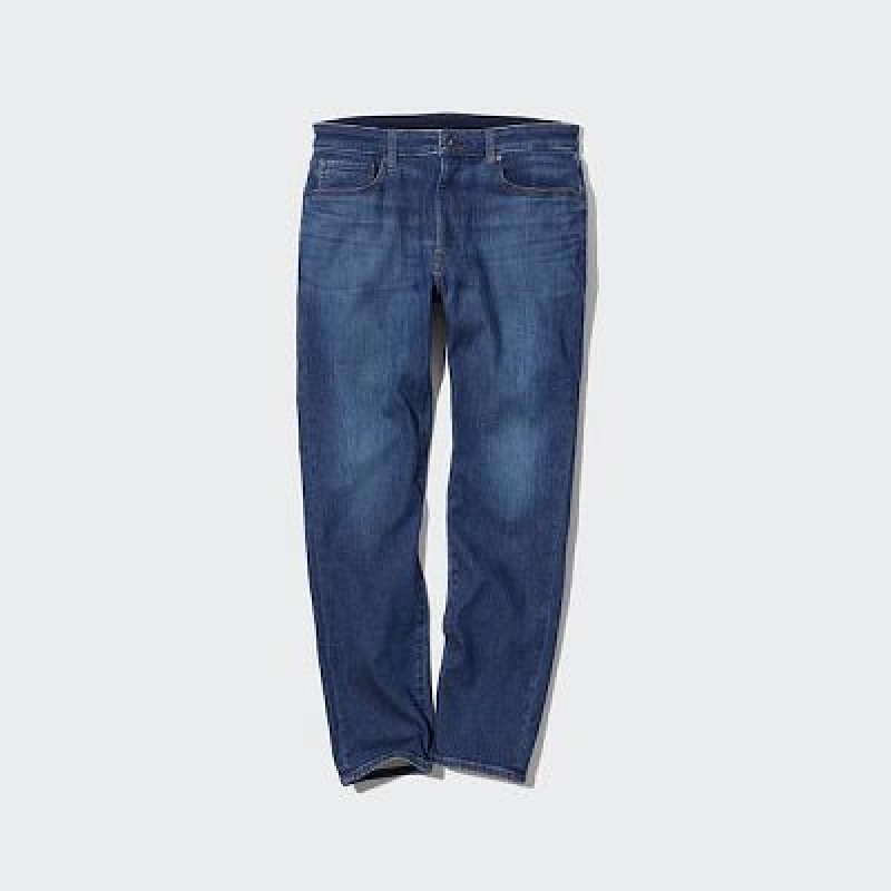 Blue Uniqlo EZY Ultra Stretch Women Jeans | 9382029